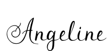 Angeline Font Image