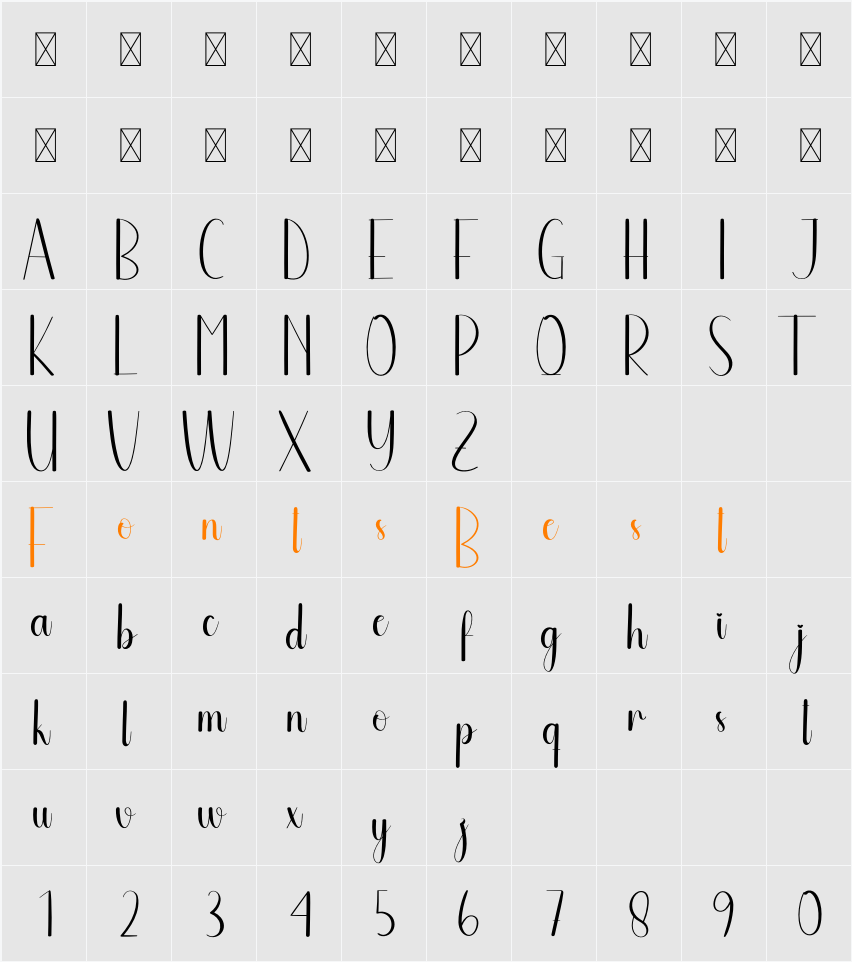 Batch Character Map