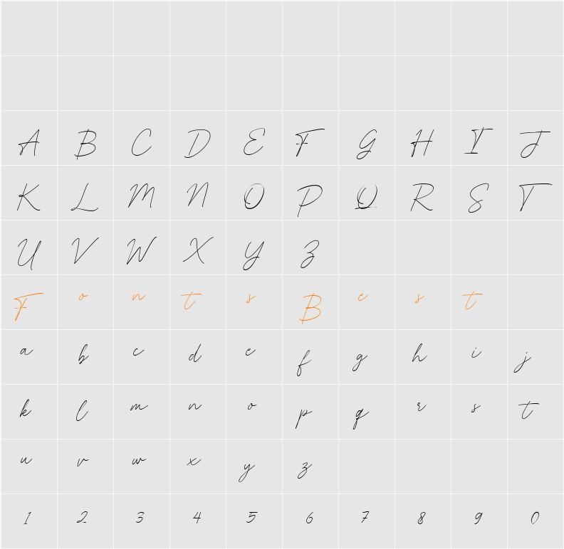 With Hearty Character Map