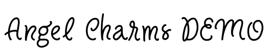 Angel Charms DEMO Font Image
