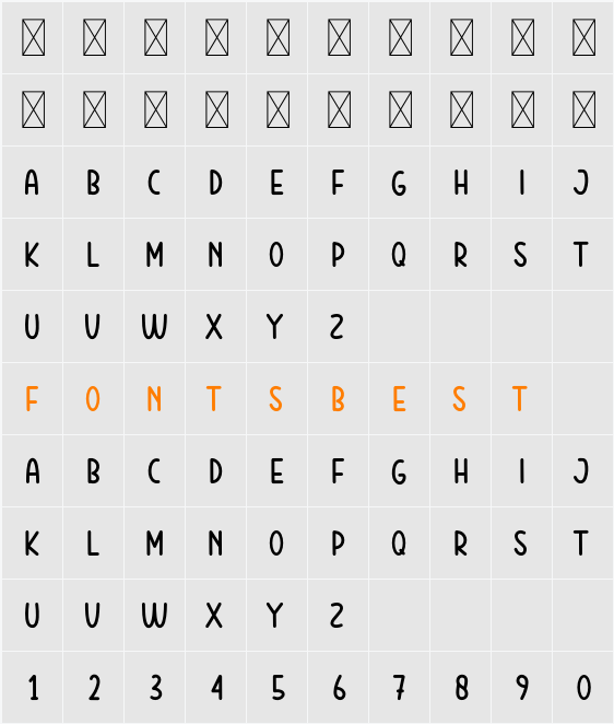 Creative Outside Character Map