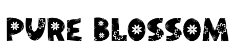 Pure Blossom Font Image