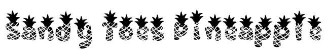 Sandy Toes Pineapple