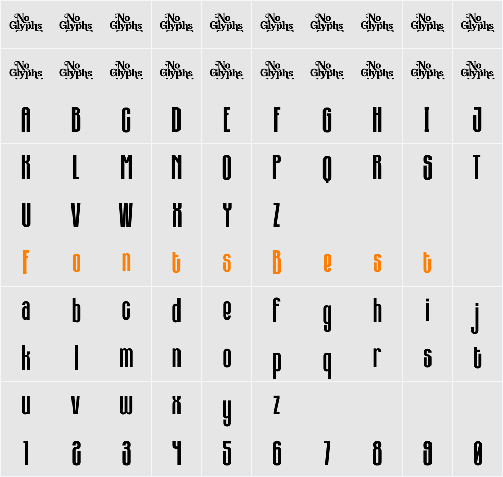 The Goodfather DEMO Character Map