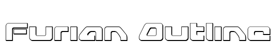 Furian Outline Font Image