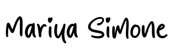 Mariya Simone Font Image