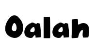 Oalah Font Image