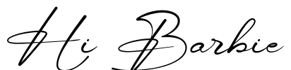 Hi Barbie Font Image