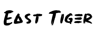 East Tiger Font Image