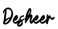 Desheer Font Image