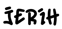 JERIH Font Image