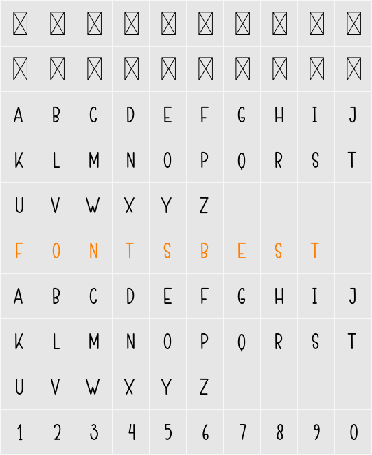 Happy Woman Character Map