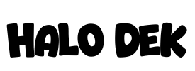 Halo Dek Font Image