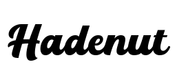 Hadenut Font Image