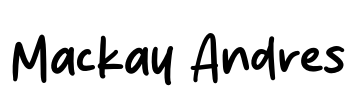 Mackay Andres Font Image