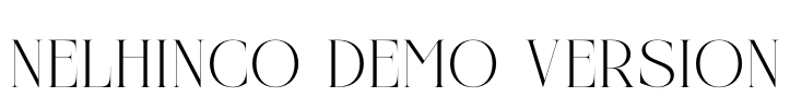 Nelhinco DEMO VERSION Font Image