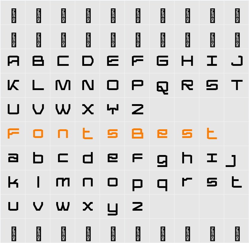 Froxa Semibold Character Map
