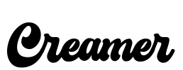 Creamer Font Image