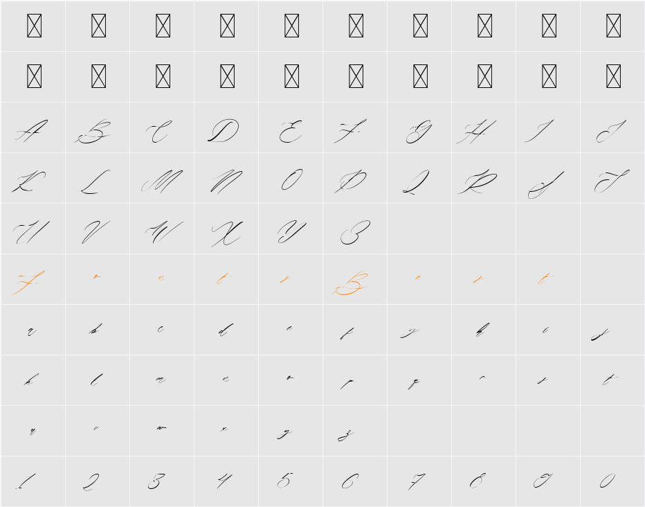 Soirees Demo Character Map
