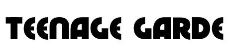 Teenage Garde Font Image
