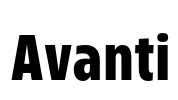 Avanti Font Image