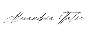 Alexandria Italic