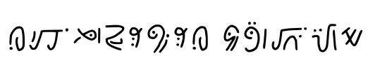 Amphibia Runes Font Image