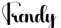 Trendy Font Image