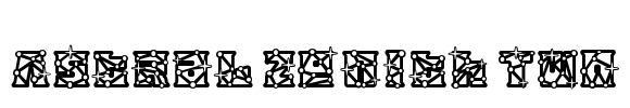 Astral Zenith Two Font Image