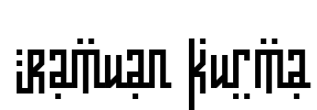 Ramuan Kurma Font Image