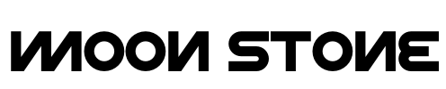 MOON STONE Font Image