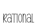 Rational Font Image