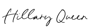 Hillary Queen Font Image