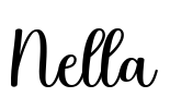 Nella Font Image