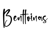 Benttoinas Font Image