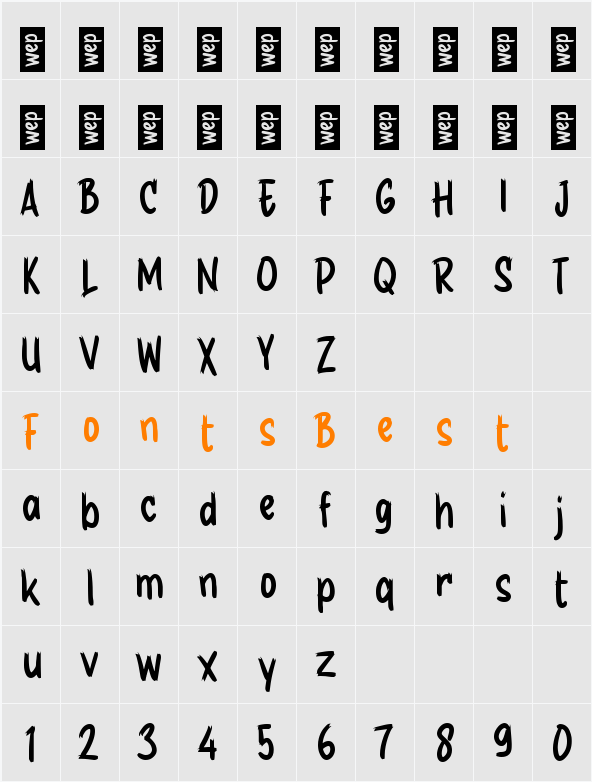 g Galengan Character Map