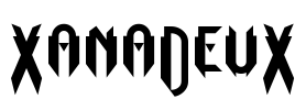 XanaDeuX Font Image