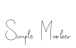 Simple Marker Font Image
