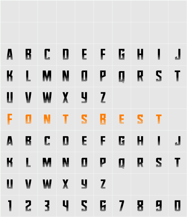 Dynamic Trooper Half Straight Character Map