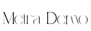 Meira Demo Font Image