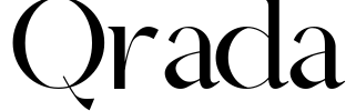 Qrada Font Image