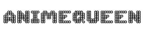 ANIMEQUEEN Font Image