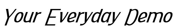 Your Everyday Demo