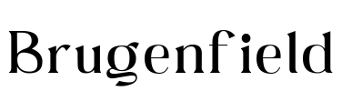 Brugenfield Font Image