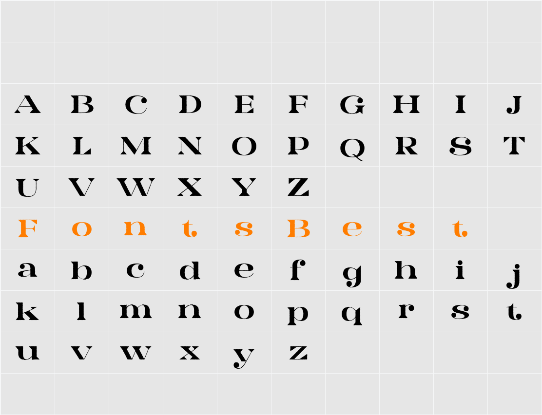 Lamna Rough Demo Character Map