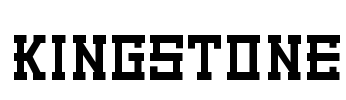 KINGSTONE Font Image
