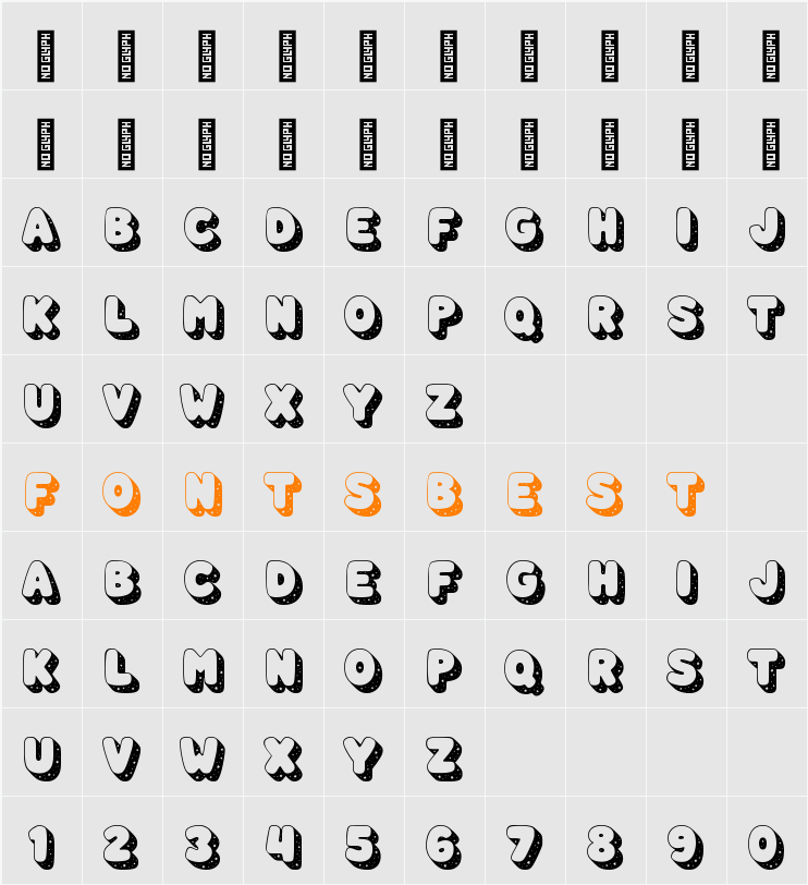 Space Time Character Map