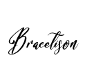 Bracetison Font Image