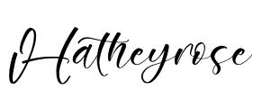Hatheyrose Font Image