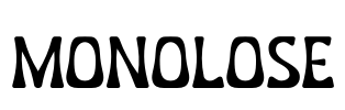 MONOLOSE Font Image